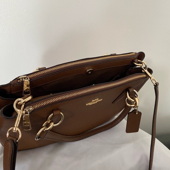 Coach Christine Double Zipper Carryall Bag - Picture 4 of 15